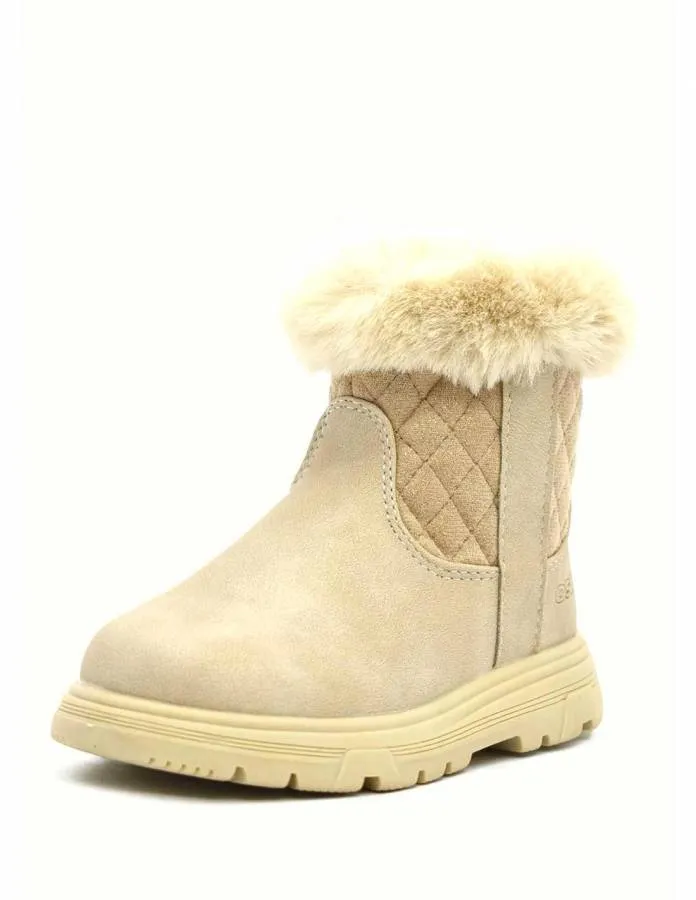 OSITO BY CONGUITOS BABY BOOTS PLUSH BEIGE OSSH 129008-BEIG