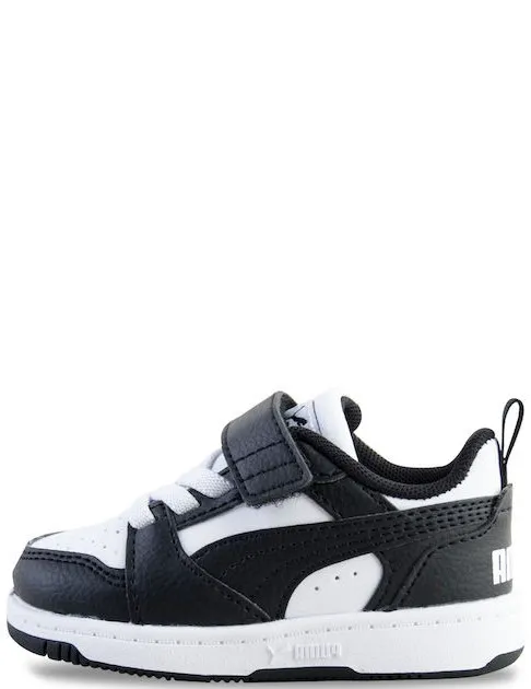 PUMA REBOUND V6 LO AC+INF UNISEX SNEAKERS 397420 01 WHITE/BLACK