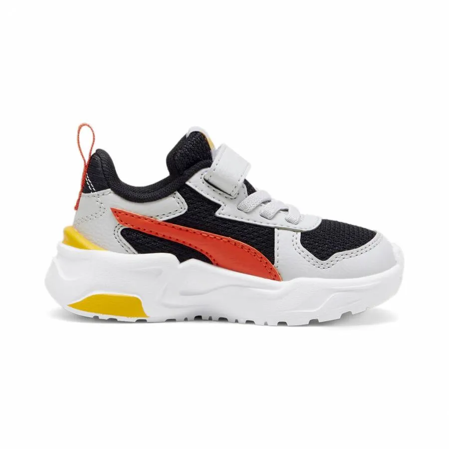 PUMA TRINITY LITE AC+INF RUNNING 391481 13 BLK/REDMAZING GRAY/TANGERINE