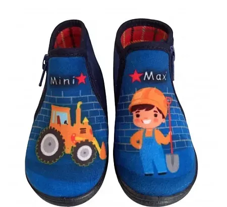 MINI MAX ROAD 4 SLIPPERS BOYS ANATOMIC BLUE