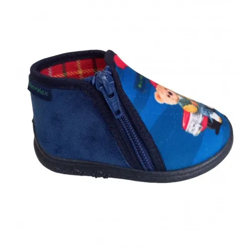 MINI MAX TEDY-4 SLIPPERS BOYS ANATOMIC BLUE