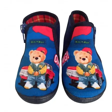 MINI MAX TEDY-4 SLIPPERS BOYS ANATOMIC BLUE