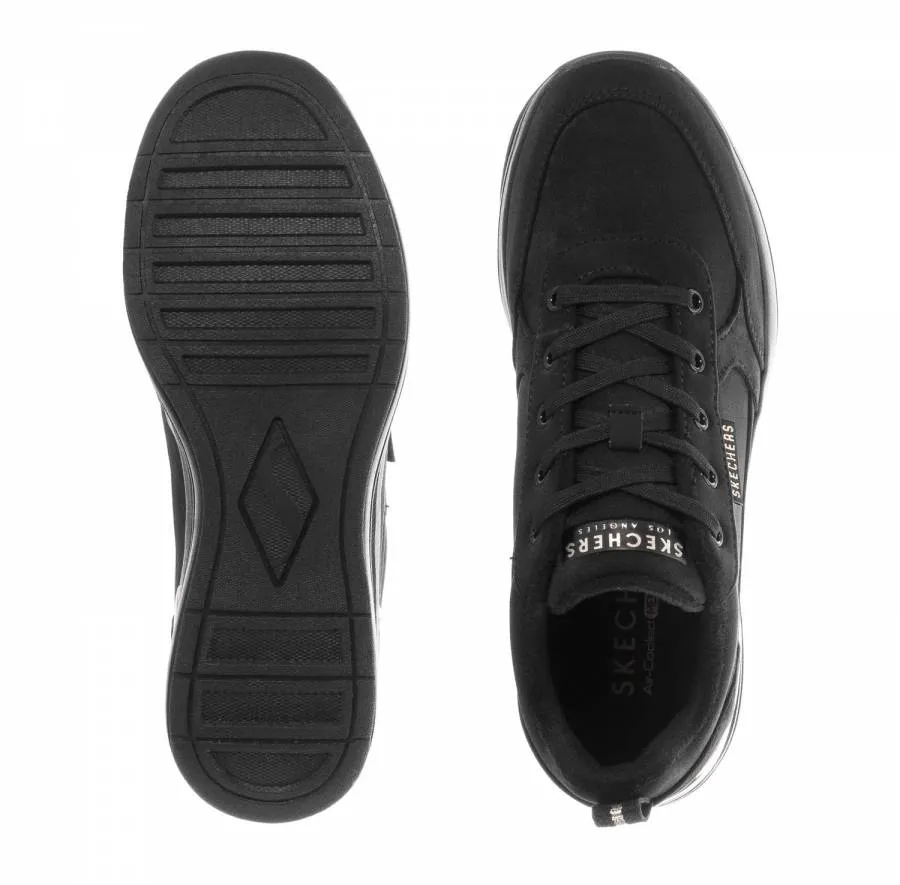 SKECHERS BILLION 2 PRISSY N PLUSH BLACK/GOLD