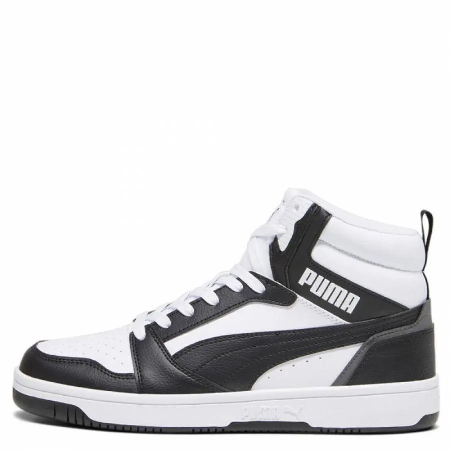 PUMA REBOUND V6 MID M 392326 01 WHITE/BLACK/GREY