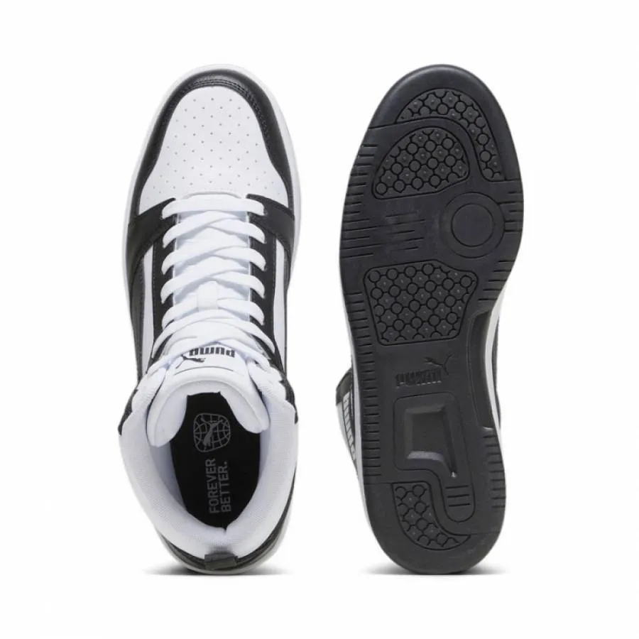 PUMA REBOUND V6 MID M 392326 01 WHITE/BLACK/GREY