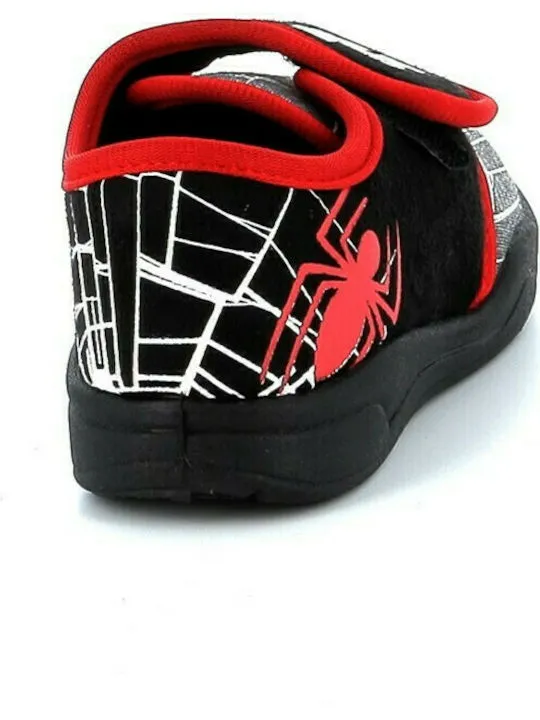 SPIDER-MAN SLIPPERS KIDS SP009963 BLACK/RED