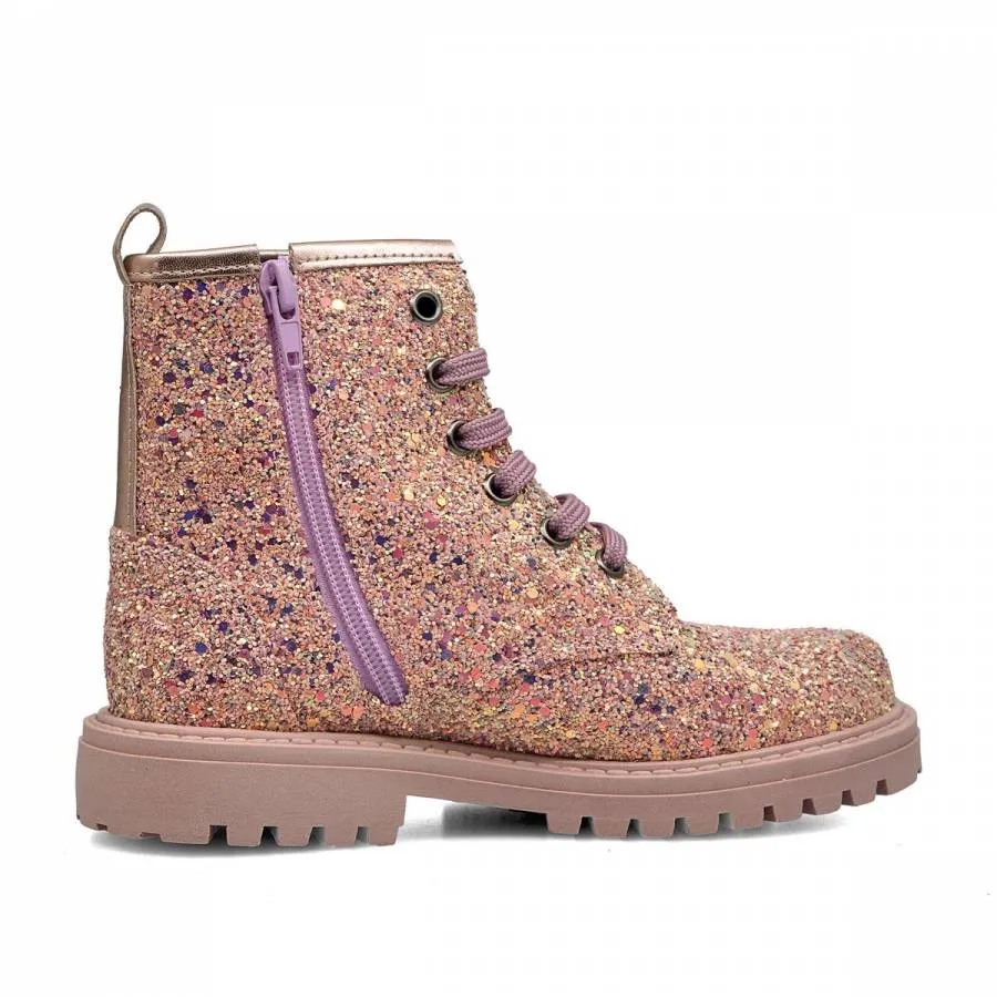 RICCO MONDO GLITTER BOOTS 256R CIPRIA NUDE