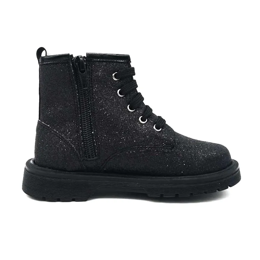 RICCO MONDO GLITTER BOOTS BABY 256 ANATOMIC BLACK/GLITTER