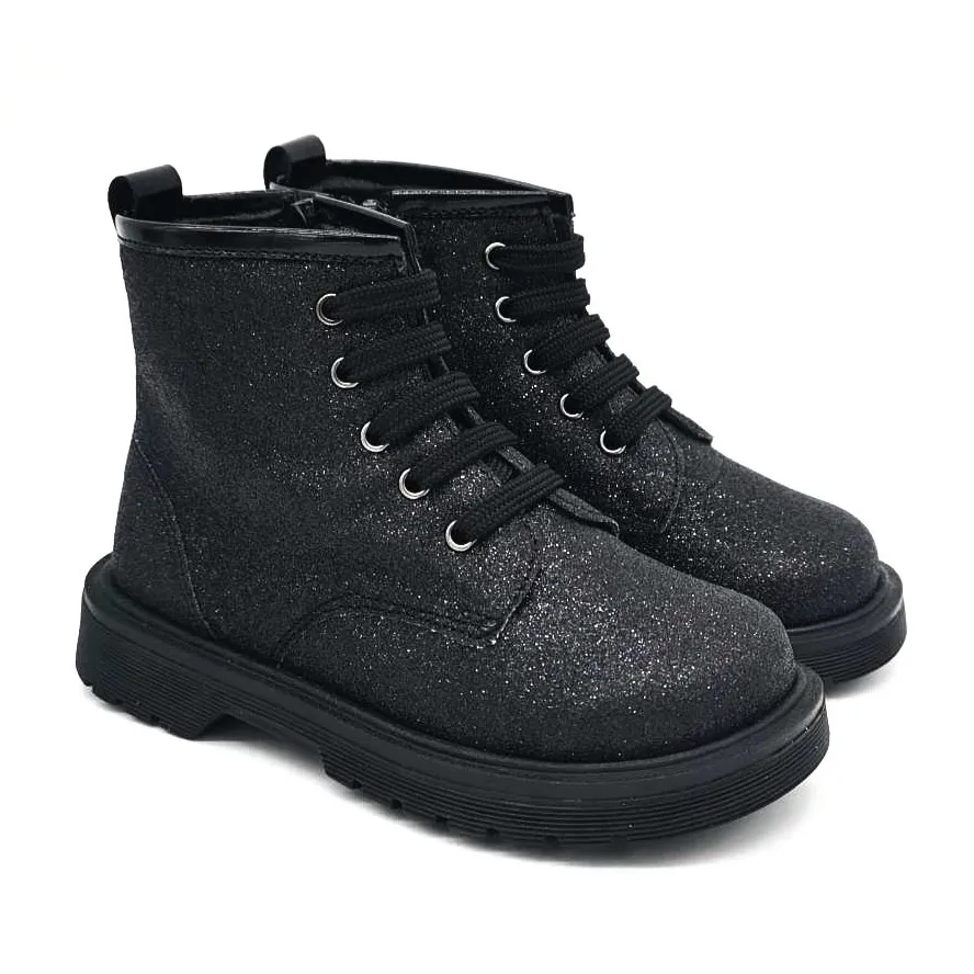 RICCO MONDO GLITTER BOOTS BABY 256 ANATOMIC BLACK/GLITTER