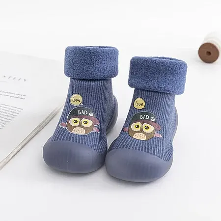 CHILDRENLAND STOPPER SOCKS DW2400-1 BAD NAVY