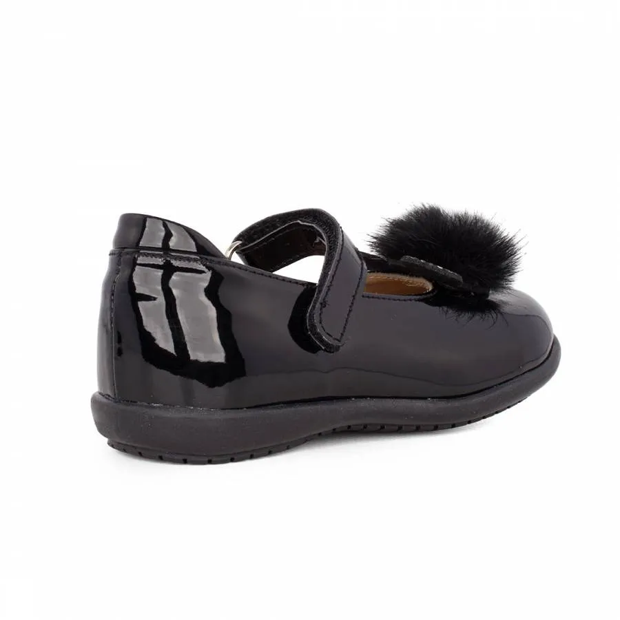 RICCO MONDO BALLERINA BABY VERNICE 250 BLACK/VERNICE