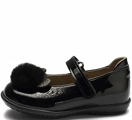 RICCO MONDO BALLERINA BABY VERNICE 250 BLACK/VERNICE