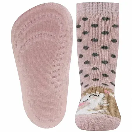 EWERS STOPPER SOCKS 221330-1203 SOFTSTEPS HEDGEHOG PINK