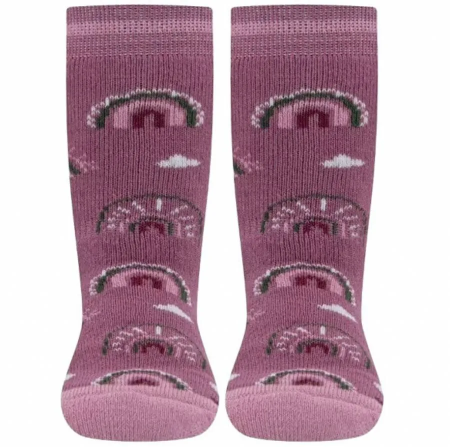 EWERS STOPPER SOCKS 221340-1719 SOFTSTEPS RAINBOW PINK