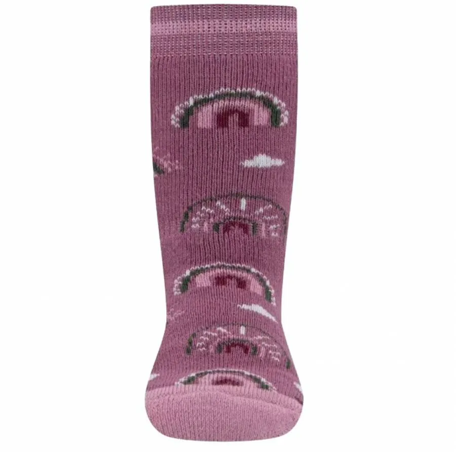 EWERS STOPPER SOCKS 221340-1719 SOFTSTEPS RAINBOW PINK