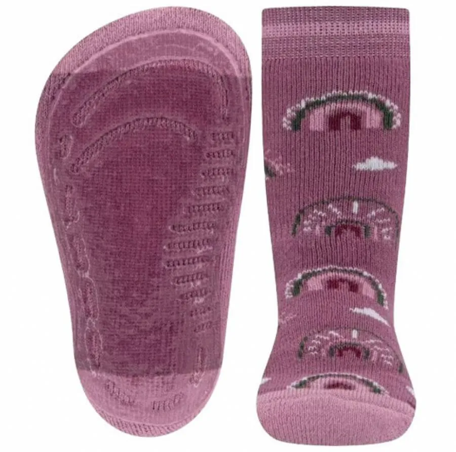 EWERS STOPPER SOCKS 221340-1719 SOFTSTEPS RAINBOW PINK