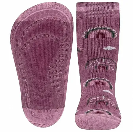 EWERS STOPPER SOCKS 221340-1719 SOFTSTEPS RAINBOW PINK