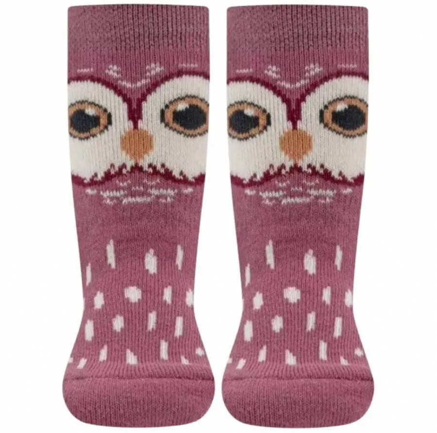 EWERS STOPPER SOCKS 221318-1719 SOFTSTEPS OWL PINK