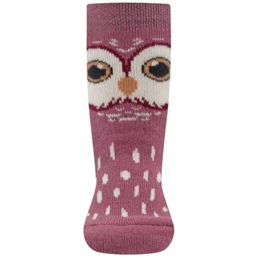 EWERS STOPPER SOCKS 221318-1719 SOFTSTEPS OWL PINK