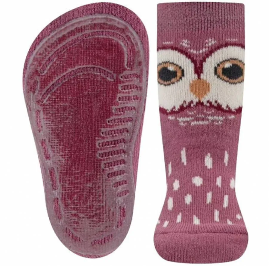 EWERS STOPPER SOCKS 221318-1719 SOFTSTEPS OWL PINK