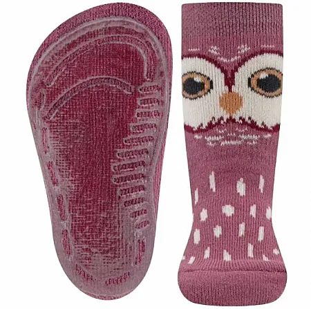 EWERS STOPPER SOCKS 221318-1719 SOFTSTEPS OWL PINK