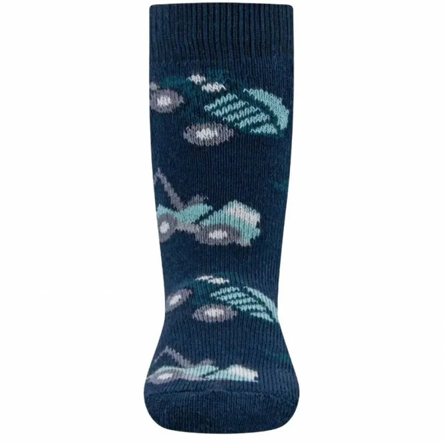 EWERS STOPPER SOCKS 221336-1139 SOFTSTEPS KIPPER BLEU