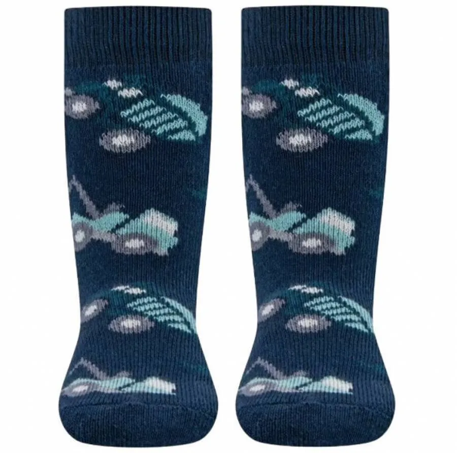 EWERS STOPPER SOCKS 221336-1139 SOFTSTEPS KIPPER BLEU