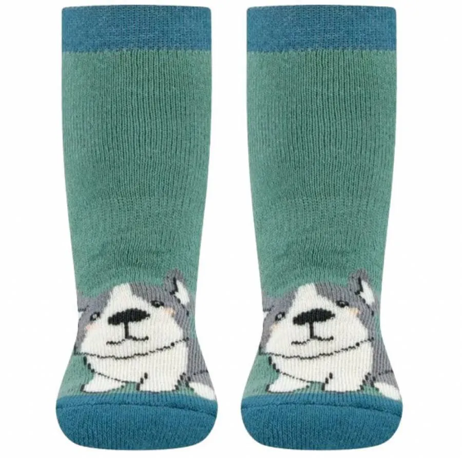 EWERS STOPPER SOCK 221322-1827 SOFTSTEP DOG GREEN