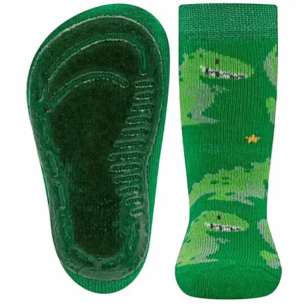 EWERS STOPPER SOCKS 221323-1826 SOFTSTEP DINO GREEN