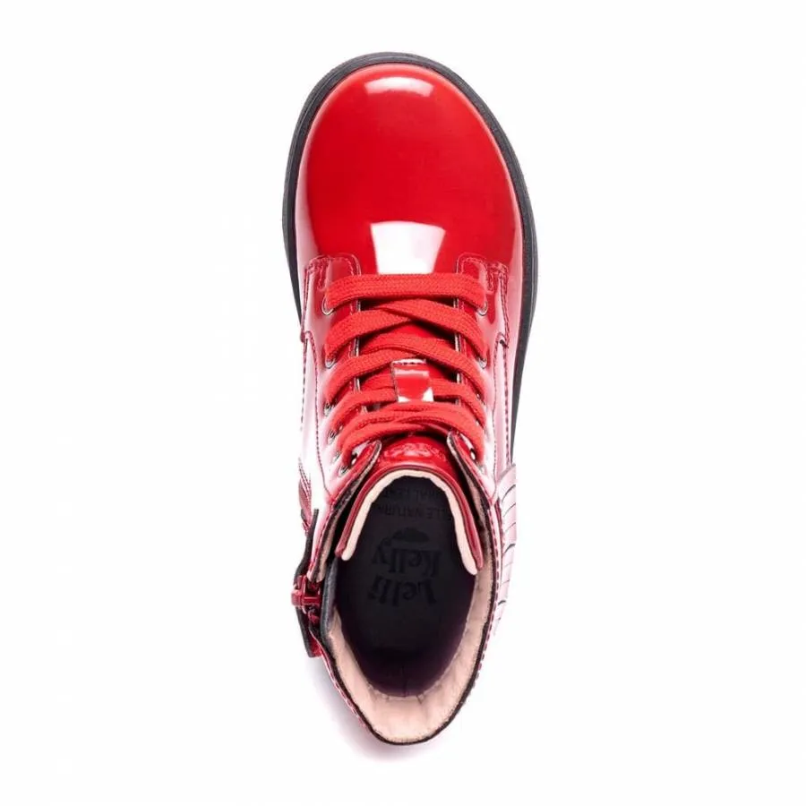 LELLI KELLY FRANGETTA STIVALE BOOTS LKFH4364-RS01 ROSSO