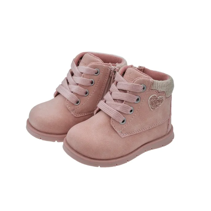 CHICCO FIRST STEPS BOOT FIOLLY 72012-100 NUBUK PU PINK