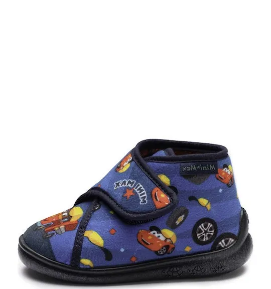 MINI MAX V-RUN 4 SLIPPERS BOYS ANATOMIC BLUE