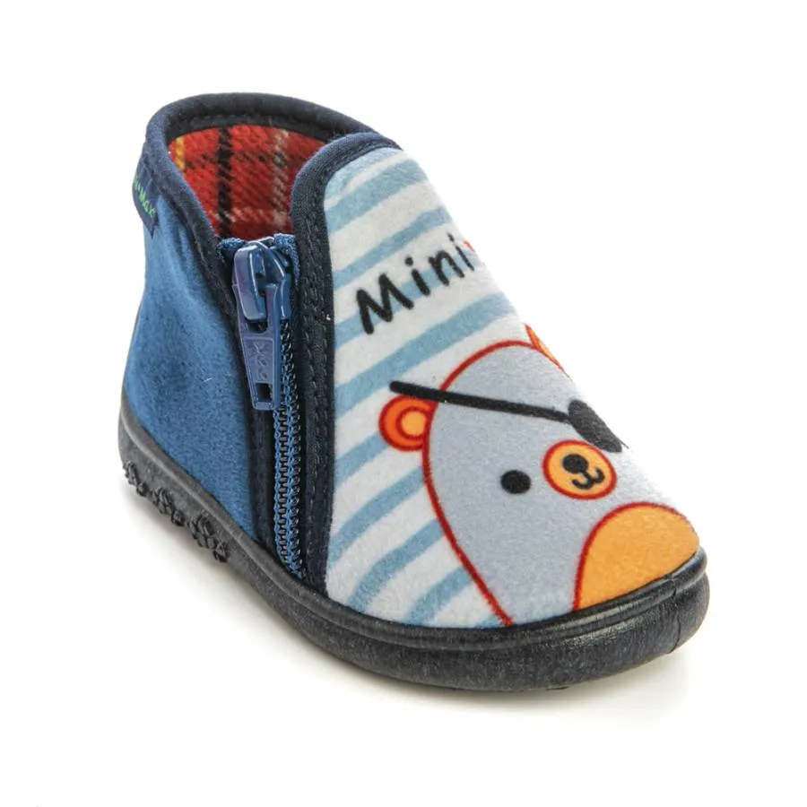 MINI MAX PIRATE 4 SLIPPERS BOYS ANATOMIC BLUE