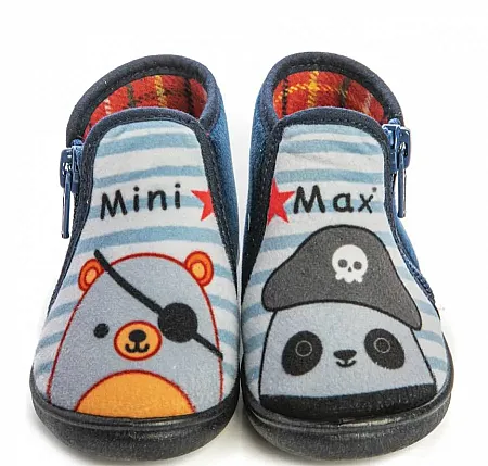 MINI MAX PIRATE 4 SLIPPERS BOYS ANATOMIC BLUE