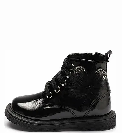 RICCO MONDO VERNICE BOOTS ANATOMIC 257R-BLACK BLACK