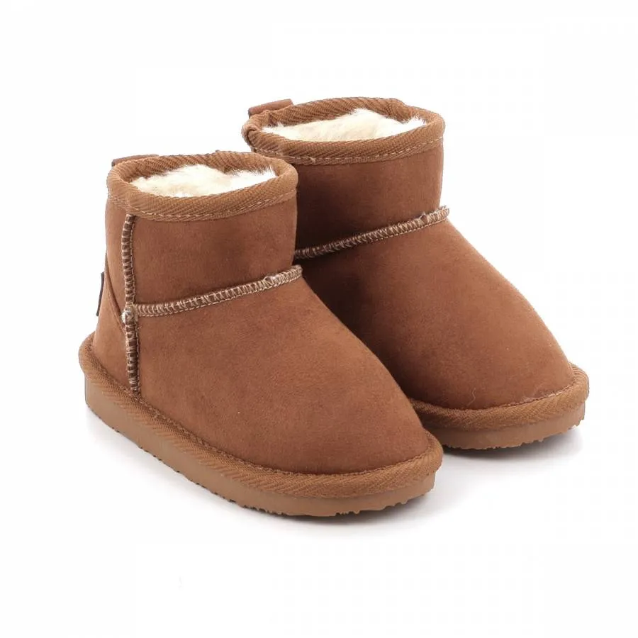 CONGUITOS BOOTS BASIC LOGO OSSH140111-TAN  AUSTRALIANA TAN