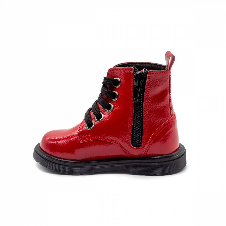 RICCO MONDO VERNICE BOOTS B1877 ANATOMIC RED