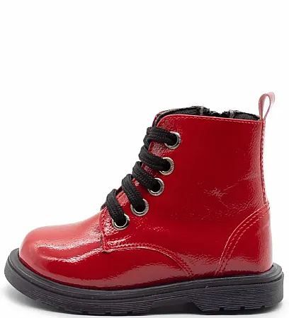 RICCO MONDO VERNICE BOOTS B1877 ANATOMIC RED
