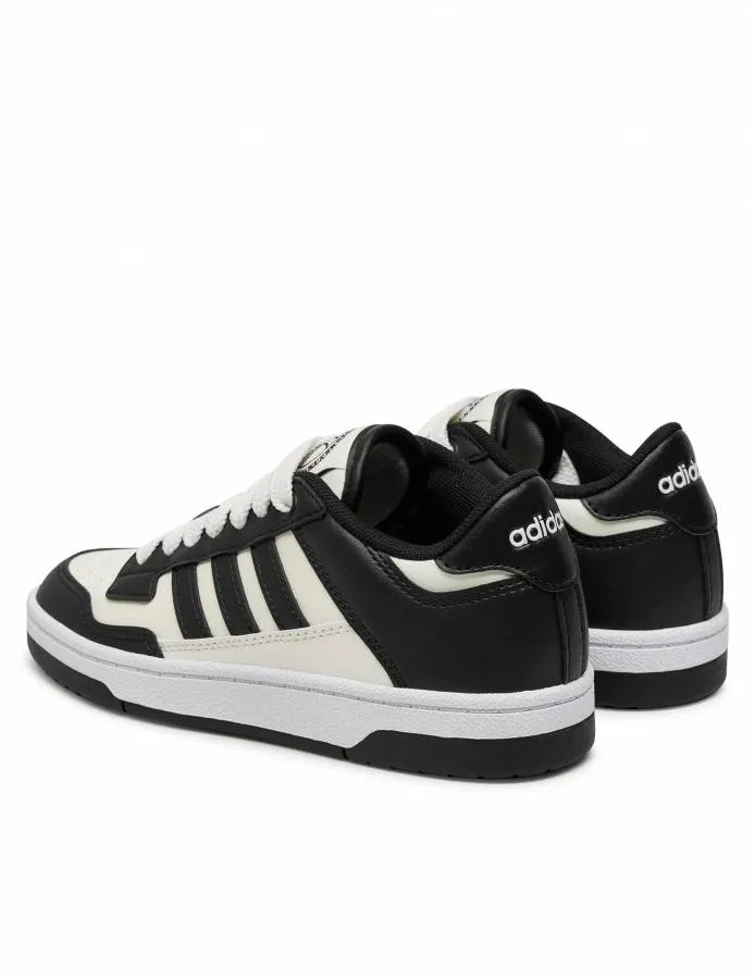 ADIDAS RAPID COURT LOW J JR0166 CBLACK/CLOWHI/FTWWHT