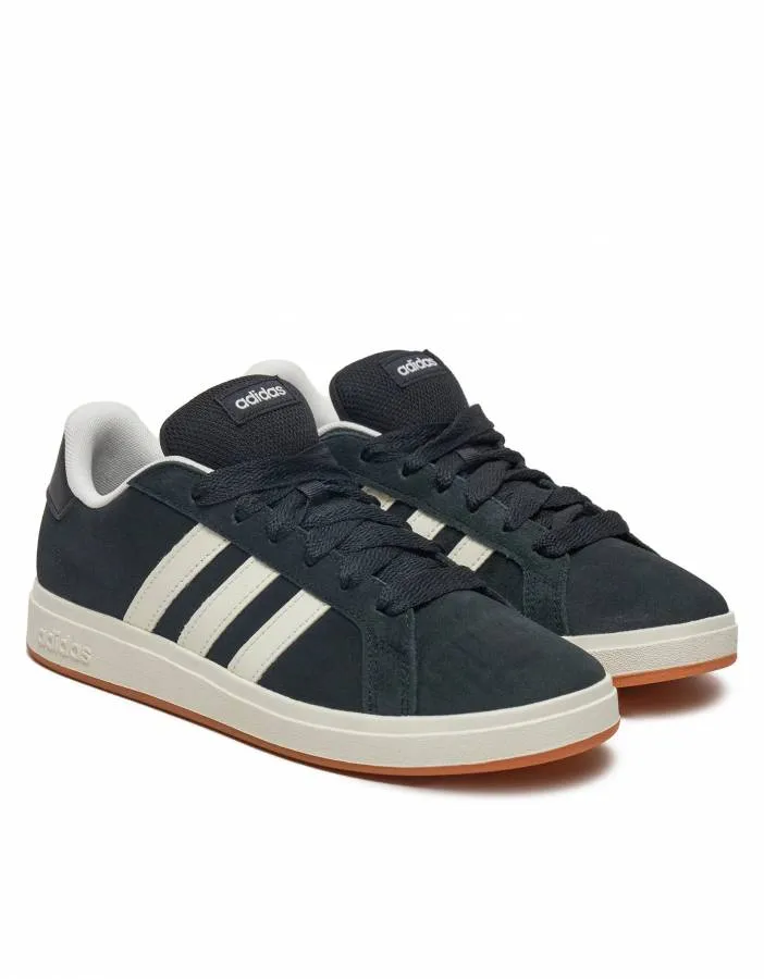 ADIDAS GRAND COURT 00s K JH6178 CBLACK/OWHITE/GUM10