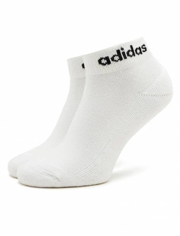 ADIDAS C LIN ANKLE  SOCKS 3P HT3457 WHITE/BLACK