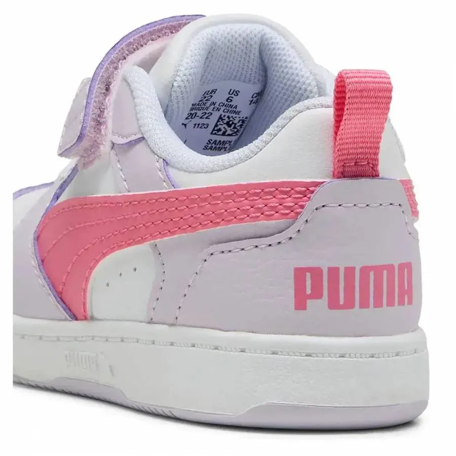 PUMA REBOUND V6 LOW AC PS 397419 22 LILAC FROST/ROSE/WHITE