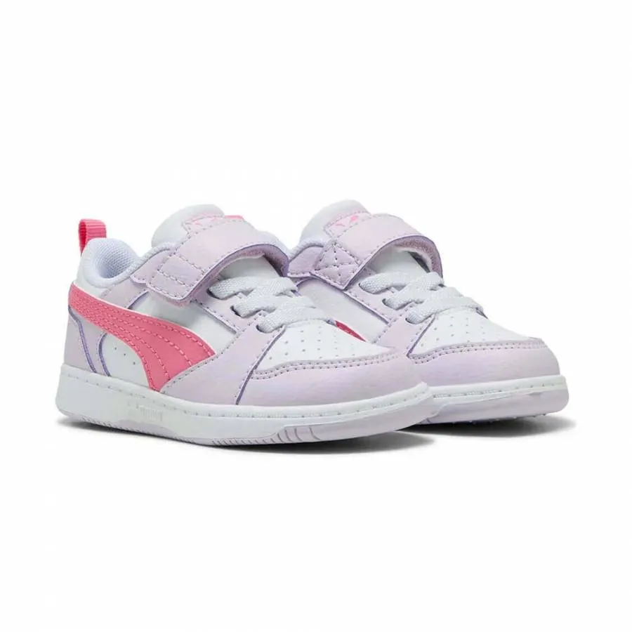 PUMA REBOUND V6 LOW AC PS 397419 22 LILAC FROST/ROSE/WHITE