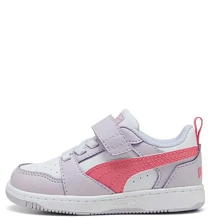 PUMA REBOUND V6  LOW AC PS 397419 22 LILAC FROST/ROSE/WHITE