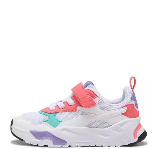 PUMA TRINITY AC PS 390839 21 WHITE/LAVENDER/AQUATIC