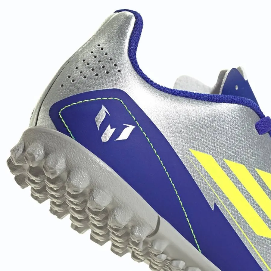 ADIDAS F50 CLUB TF J MESSI IH0923 SILVMT/SYELLO/LUCBLU