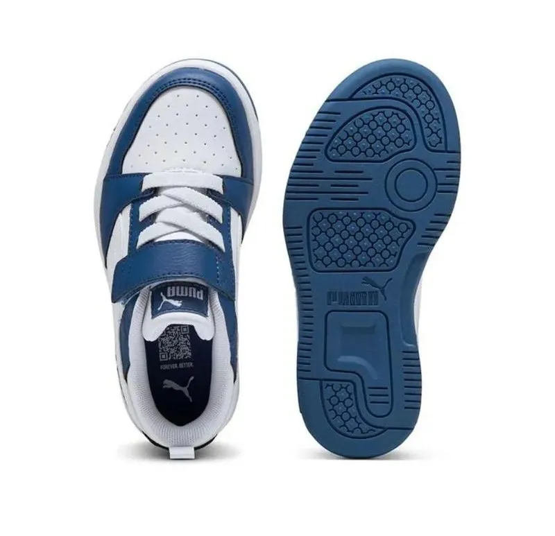 PUMA REBOUND V6 LOW 397419 21 AC+PS CLYDE ROYAL/WHITE