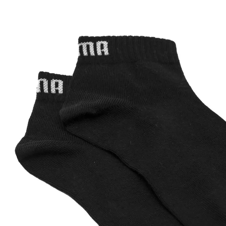 PUMA KIDS QUARTER DOBOTEX 3PS SOCKS 701233224 200 BLACK/BLACK