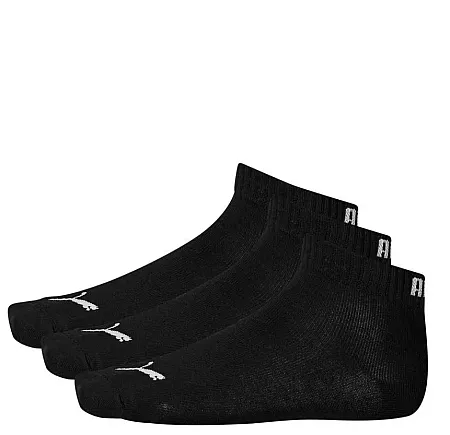 PUMA KIDS QUARTER DOBOTEX 3PS SOCKS 701233224 200 BLACK/BLACK