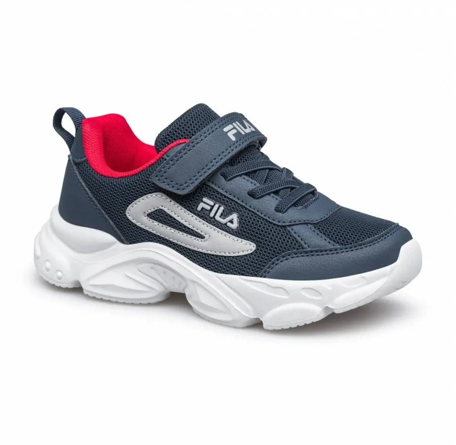 FILA MEMORY SUGARBUSH 4 V KIDS 3AF51012-234 NAVY/MONUMENT/CHINESE RED